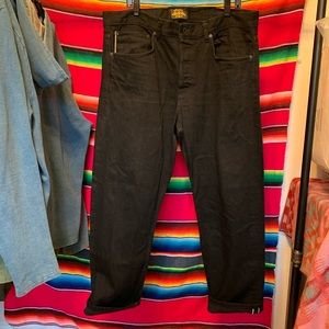 Brave Star Selvedge The True Straight Black Denim